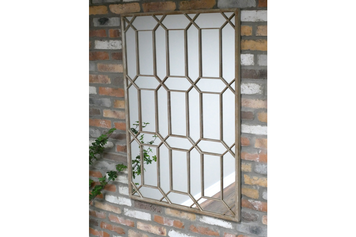 THE RAMSDEN RUSTIC WALL MIRROR