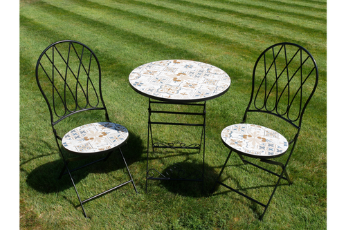 AMALFI MOSAIC TEA FOR 2 SET