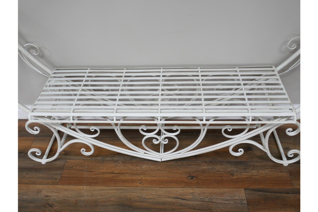 LOVE HEART GARDEN BENCH