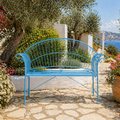 BLUE CRETE BENCH