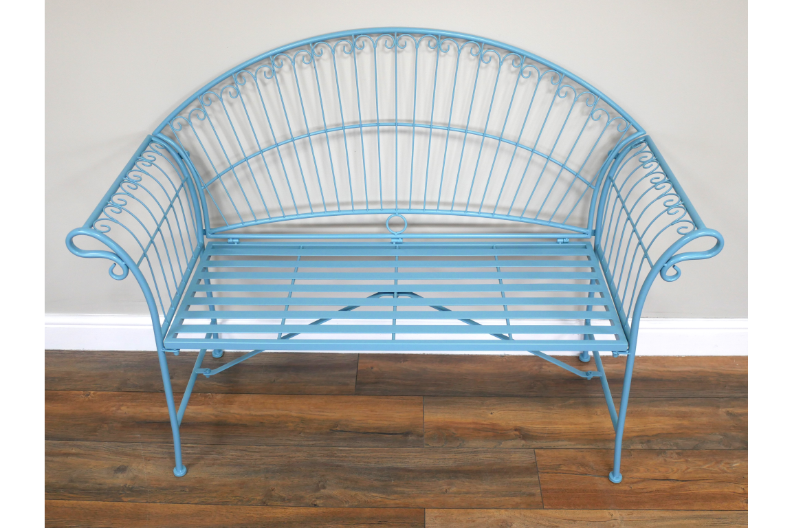 BLUE CRETE BENCH