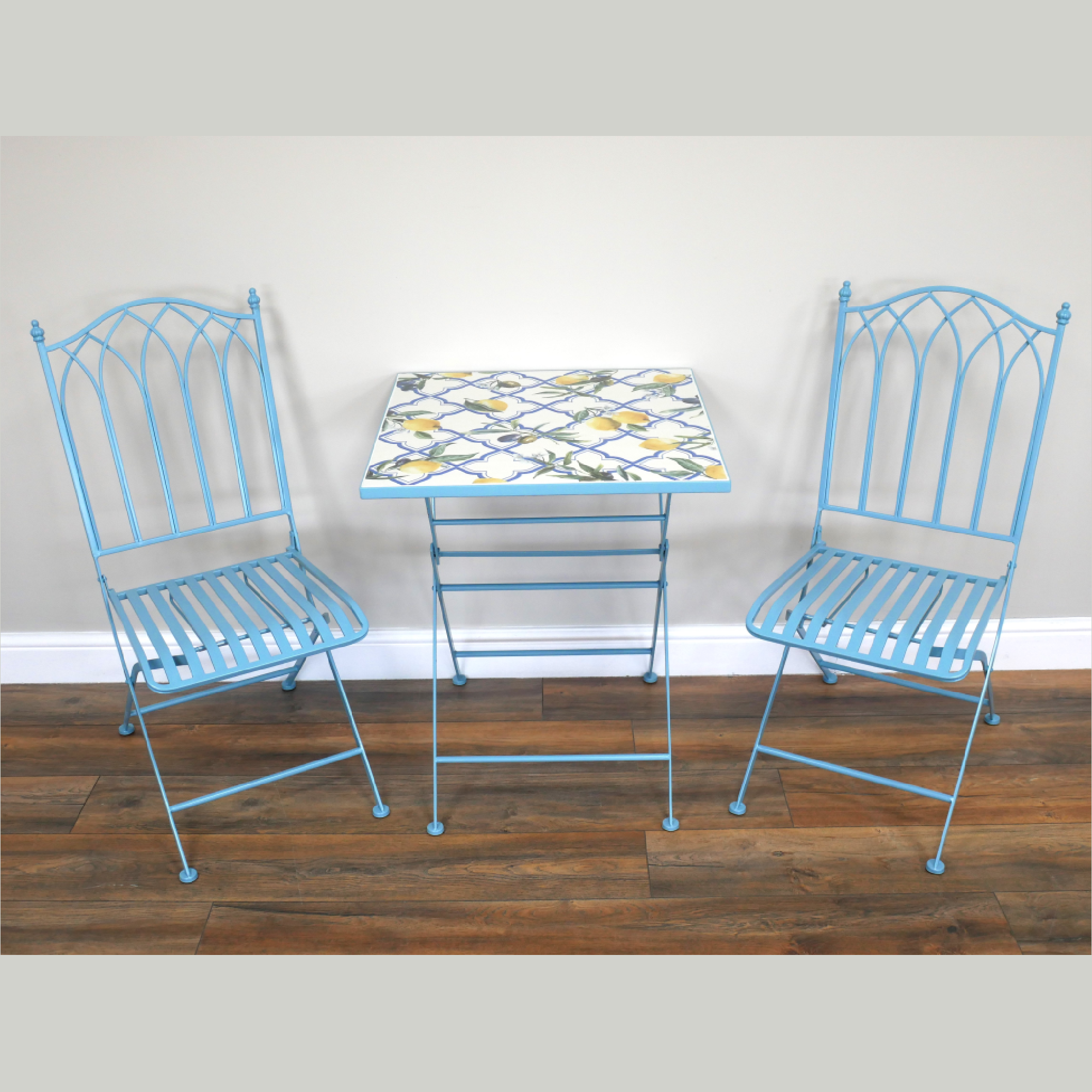 SANTORINI LEMON MOSAIC PATIO SET