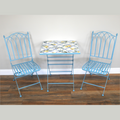 SANTORINI LEMON MOSAIC PATIO SET