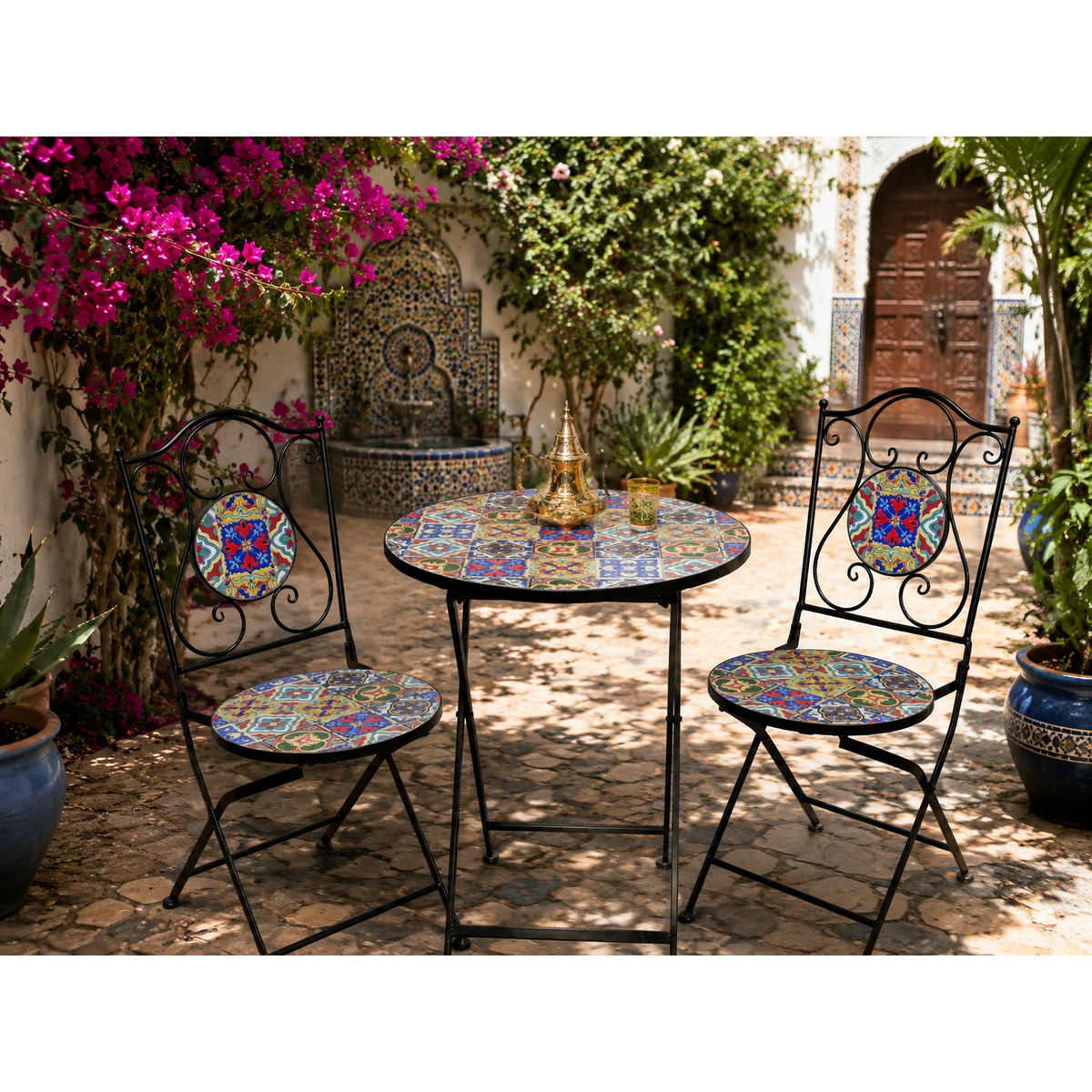 Casablanca Mosaic Tea for Two Set