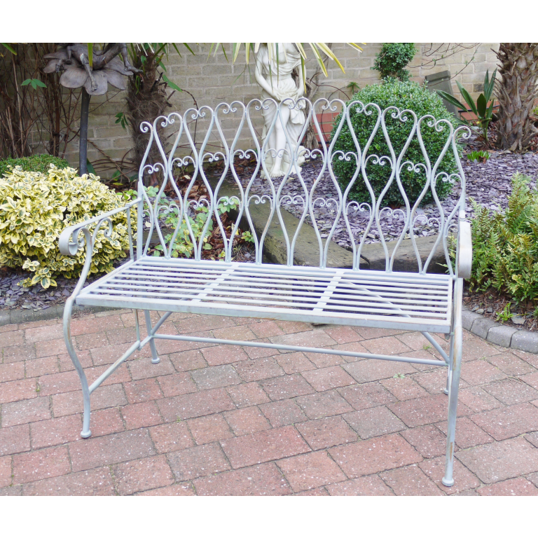 The 'Bampton' Green Garden Bench