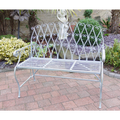 The 'Bampton' Green Garden Bench