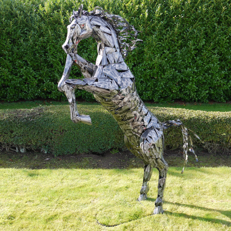 X LARGE REARING HORSE