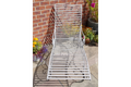 'Crawley' Rustic Wash Finish Garden Lounger