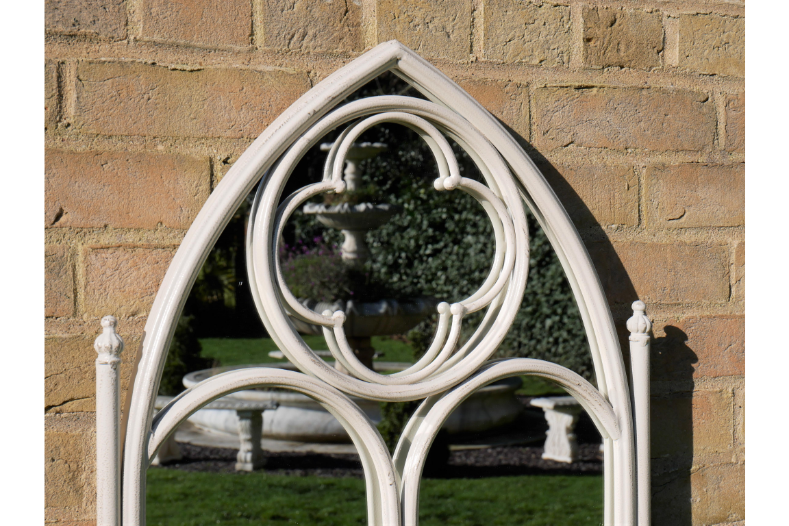Avalon Gothic Design Garden Wall Mirror