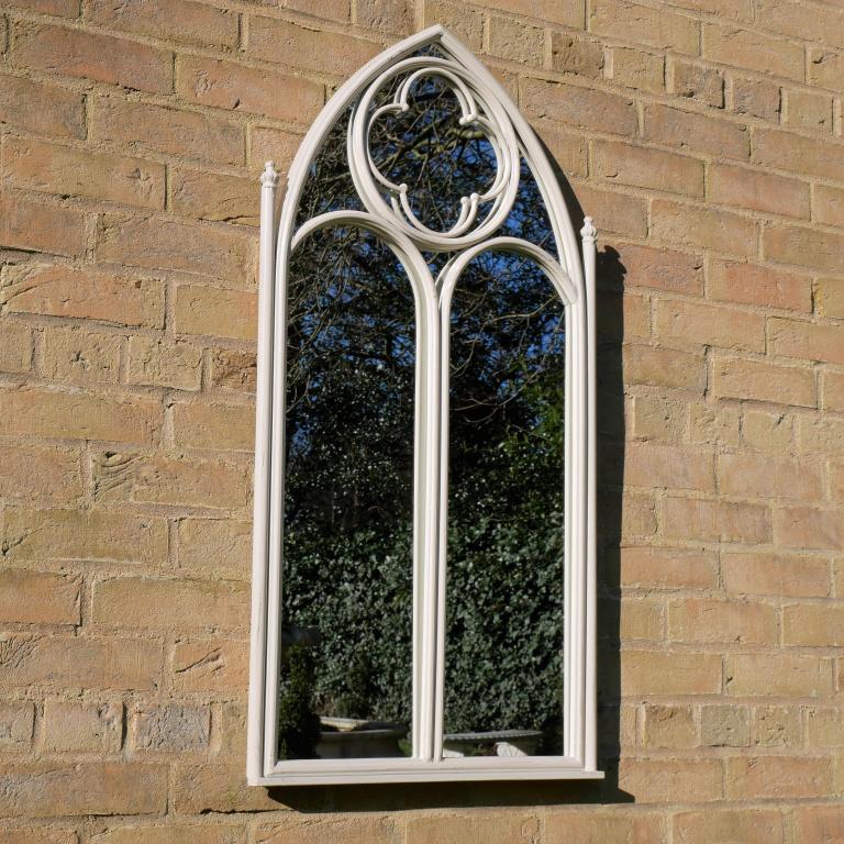 Avalon Gothic Design Garden Wall Mirror