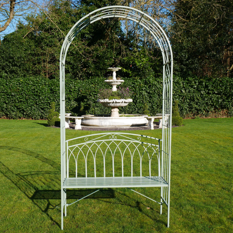 The 'Sherborne' Garden Arch & Seat