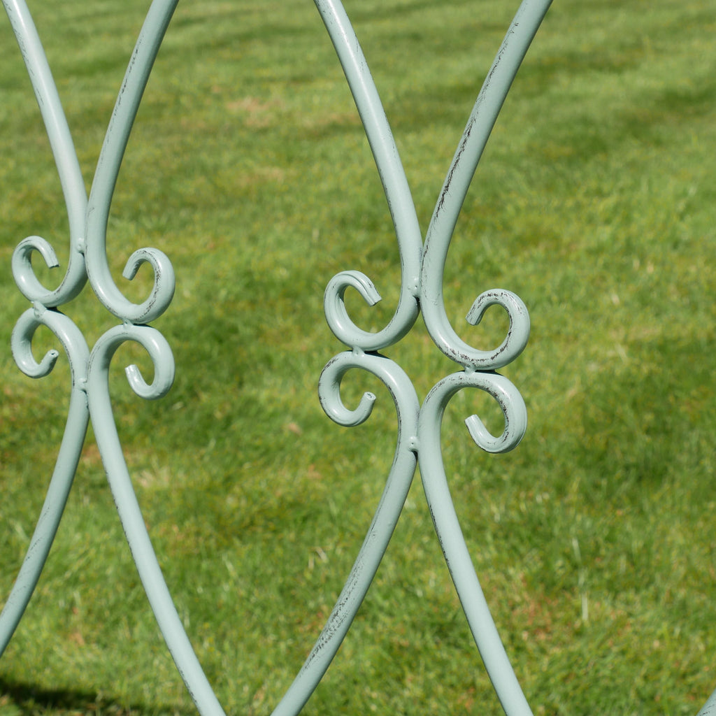 Shipton Pistachio Green Garden Bench