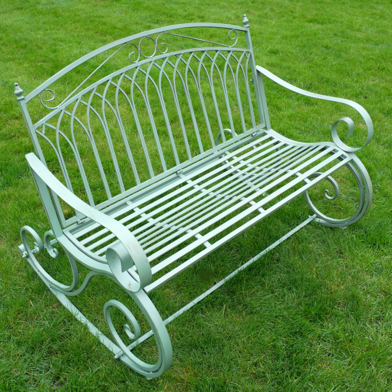 Grosvenor Green Rocking Bench