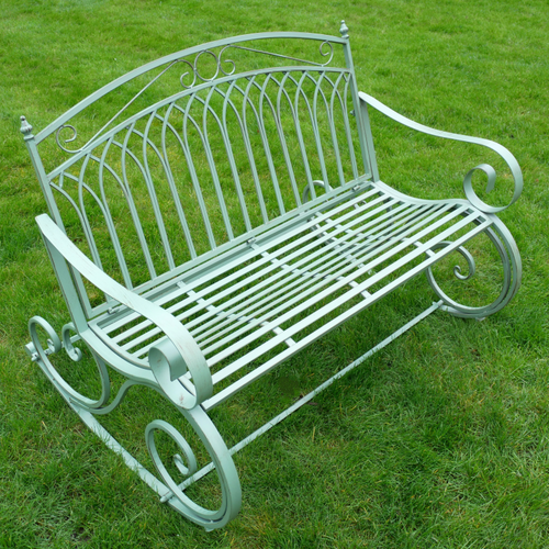 Grosvenor Green Rocking Bench