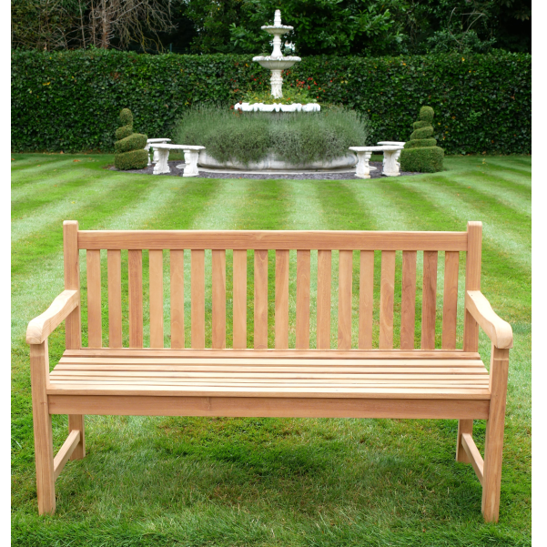 Highgrove Teak Garden Bench 150cm